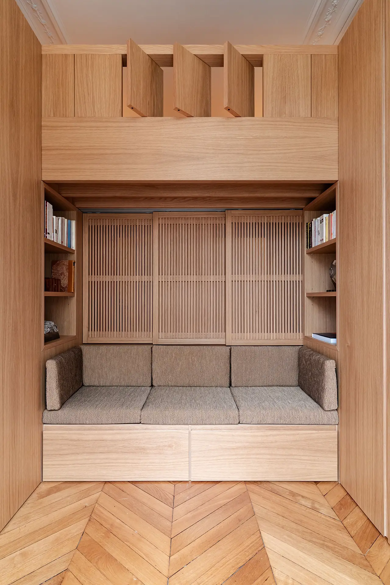 Président Wilson, espace de repos